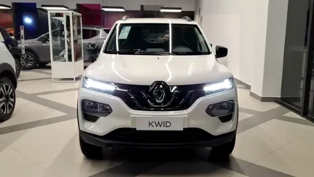 Foto de um renault kwid e-tech electric