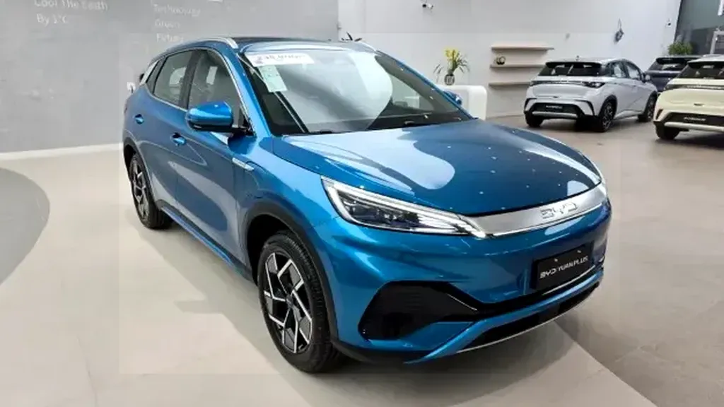 Foto de um byd yuan plus
