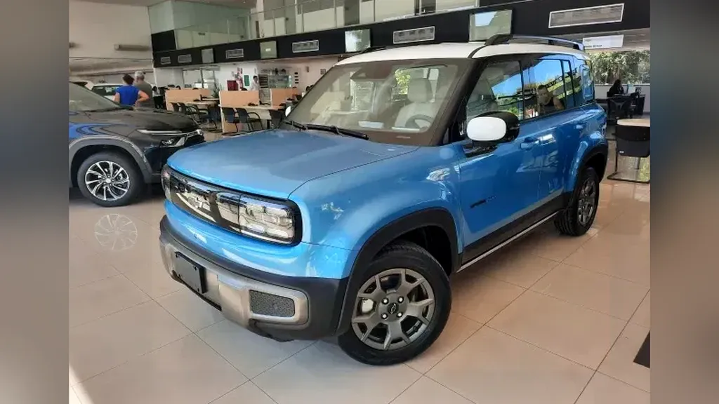 Foto de um chevrolet spark ev