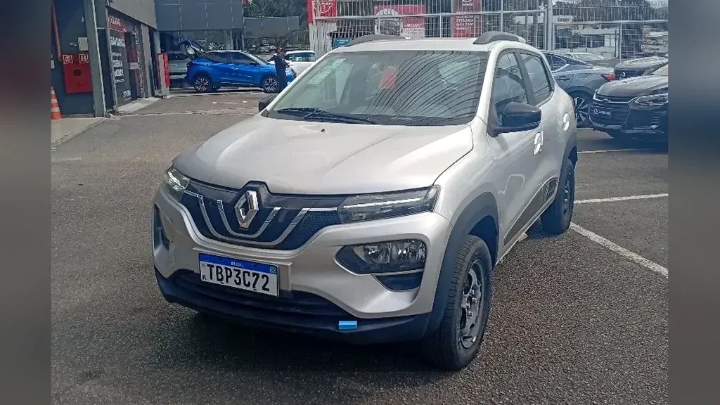 Foto de um renault kwid e-tech electric
