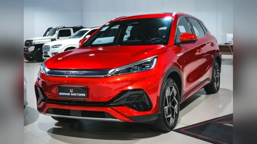 Foto de um byd yuan plus