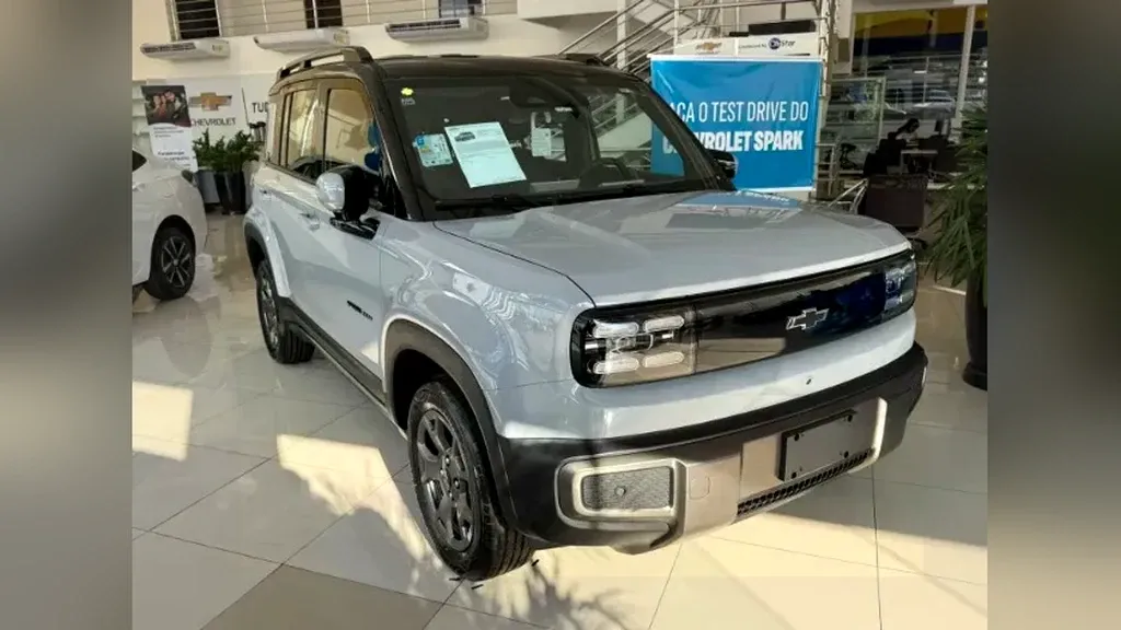 Foto de um chevrolet spark