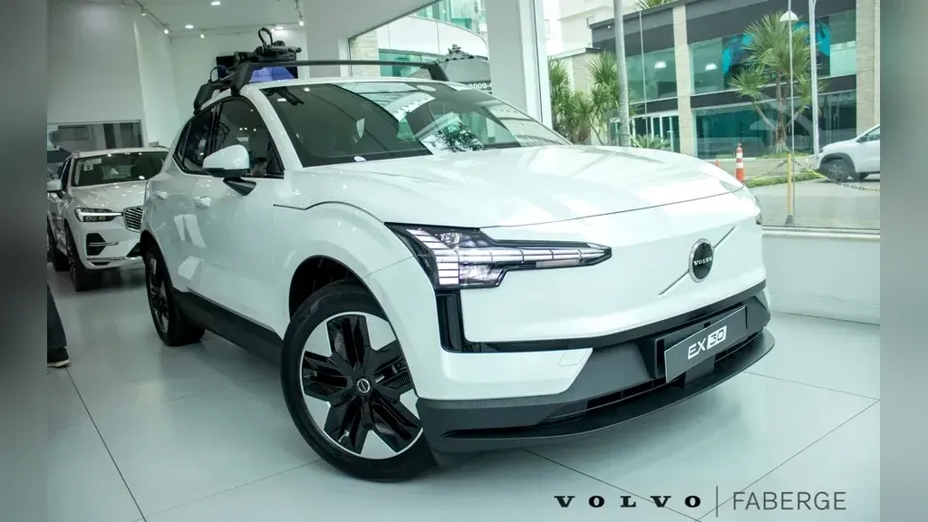 Foto de um volvo ex30