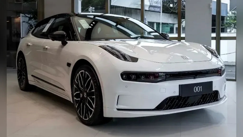 Foto de um zeekr 001