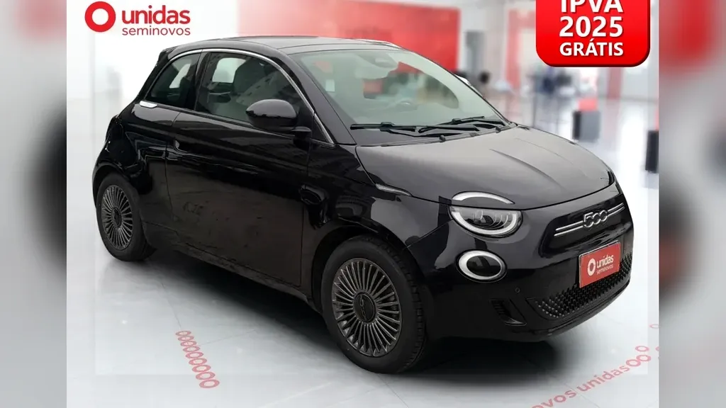 Foto de um fiat 500e