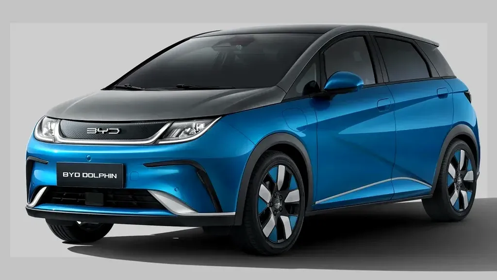 Foto de um byd dolphin plus