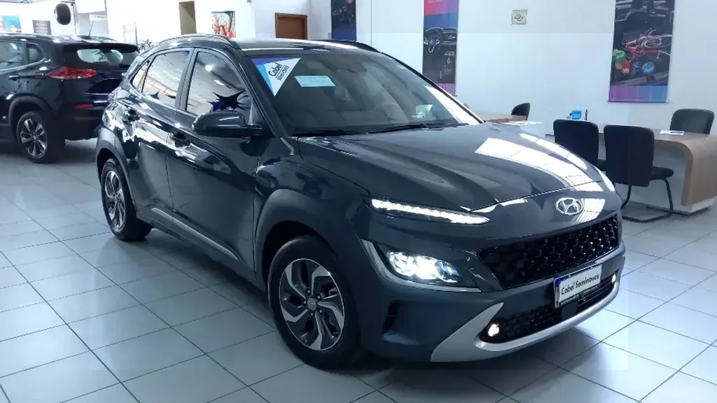 Foto de um hyundai kona electric