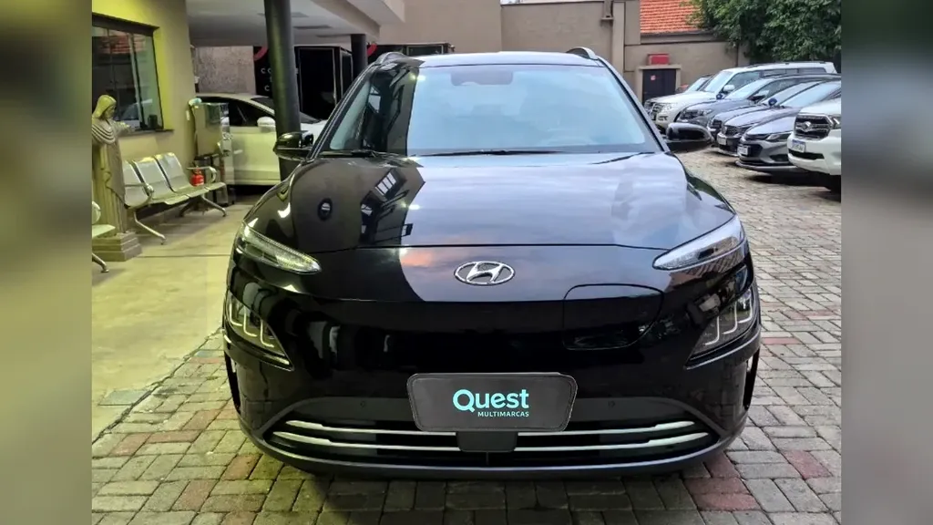 Foto de um hyundai kona electric