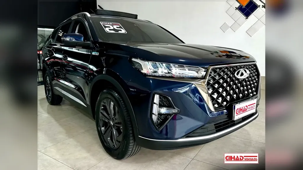 Foto de um chery tiggo 7 pro plug-in hybrid