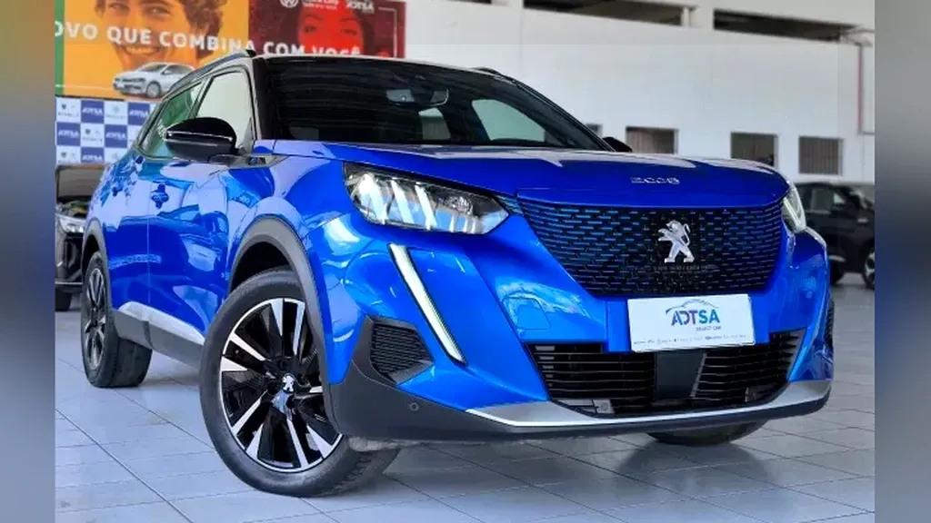 Foto de um peugeot e-2008