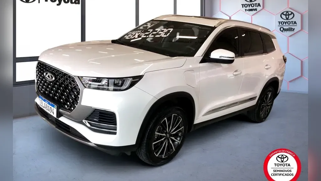 Foto de um chery tiggo 7 pro plug-in hybrid