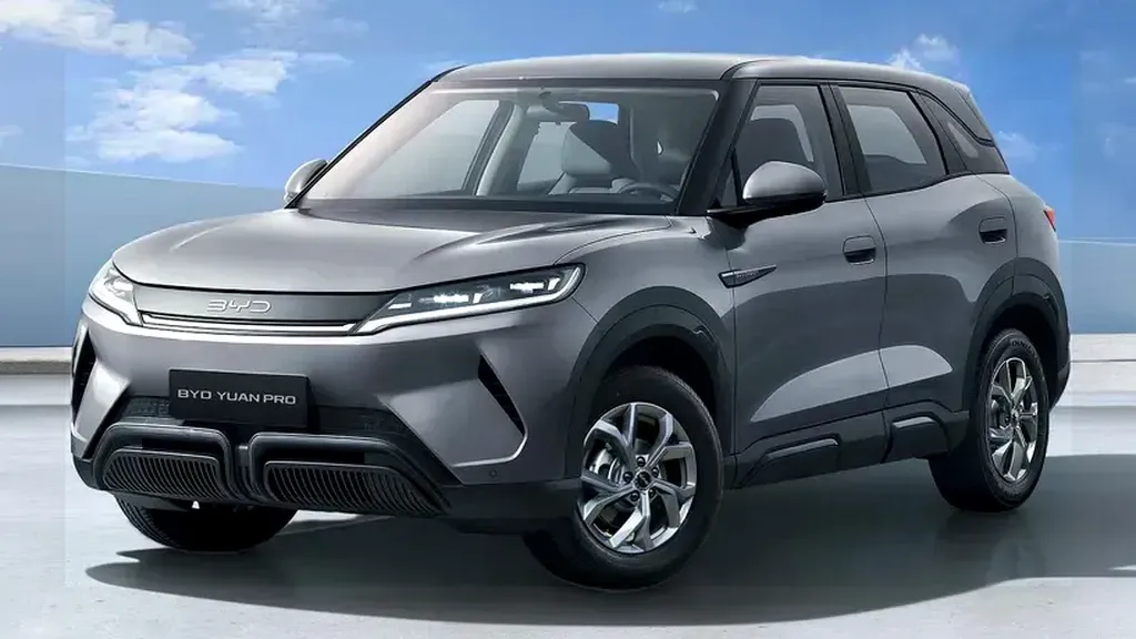 Foto de um byd yuan pro