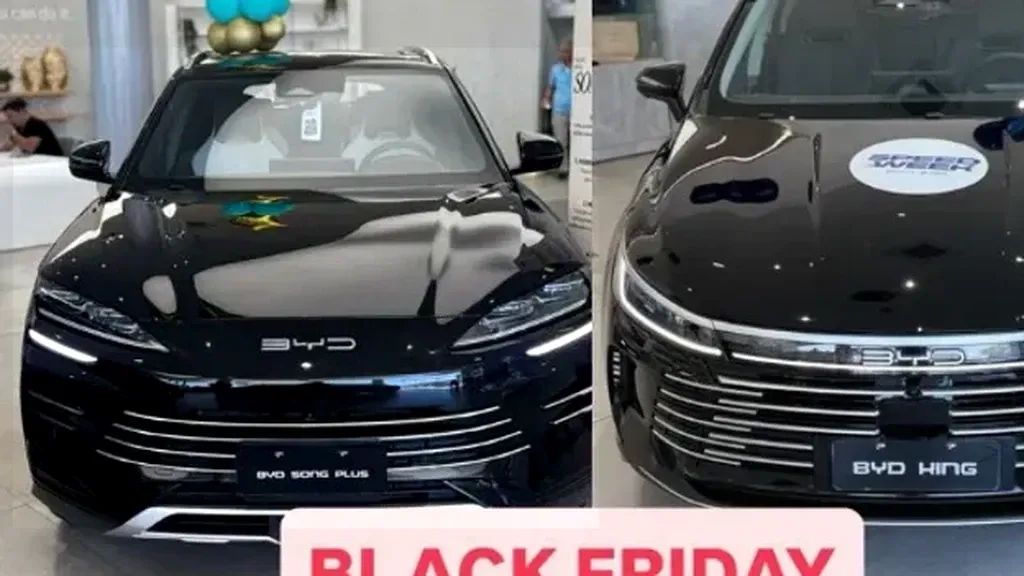 Foto de um byd yuan plus