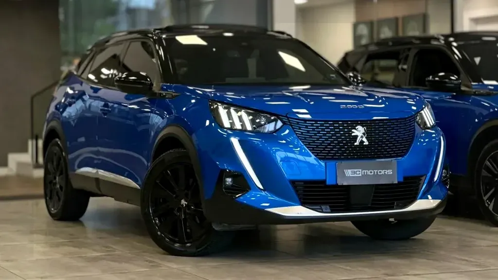 Foto de um peugeot e-2008