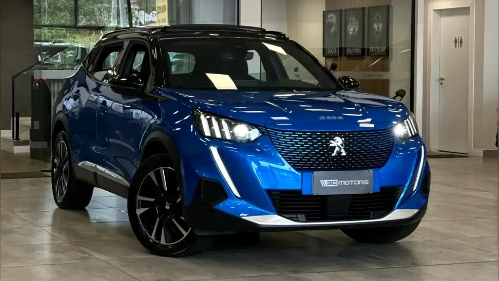 Foto de um peugeot e-2008