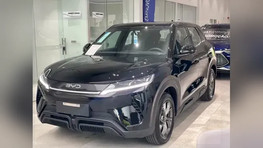 Foto de um byd yuan pro