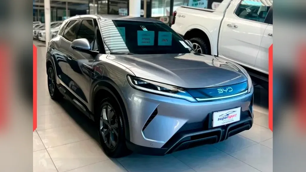 Foto de um byd yuan pro