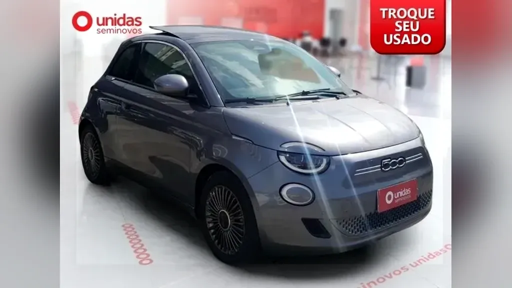 Foto de um fiat 500e