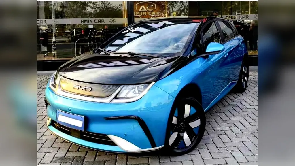 Foto de um byd dolphin plus