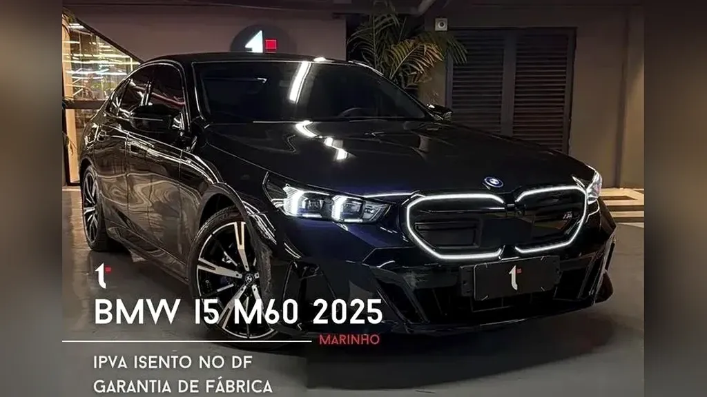 Foto de um bmw i5 m60