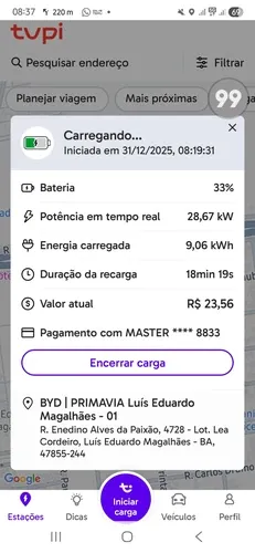 Foto 2 da estação BYD Primavia